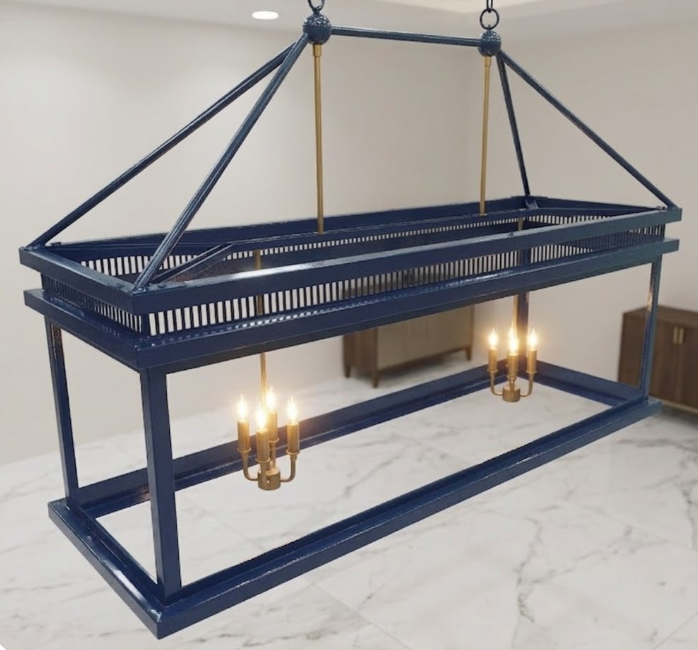 The Mountbatten Copper Chandelier Pendant Light Custom Design