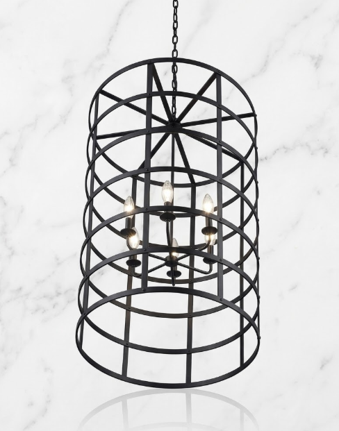 The Pisa Steel Pendant Lights