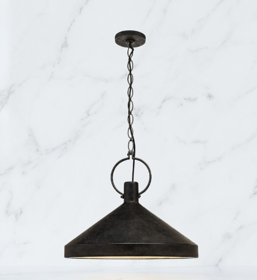 The  McKinney Copper Kitchen Island Light