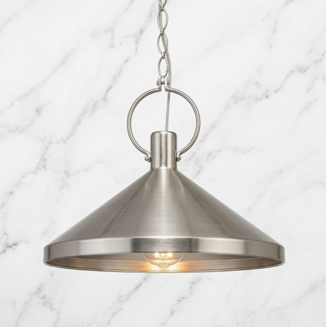 The  McKinney Copper Kitchen Island Light