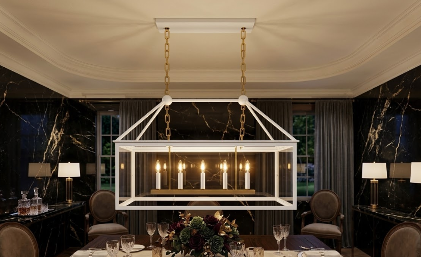The Corsica Copper Chandelier Pendant Light Custom Design