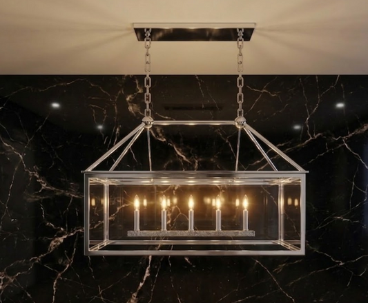 The Corsica Copper Chandelier Pendant Light Custom Design