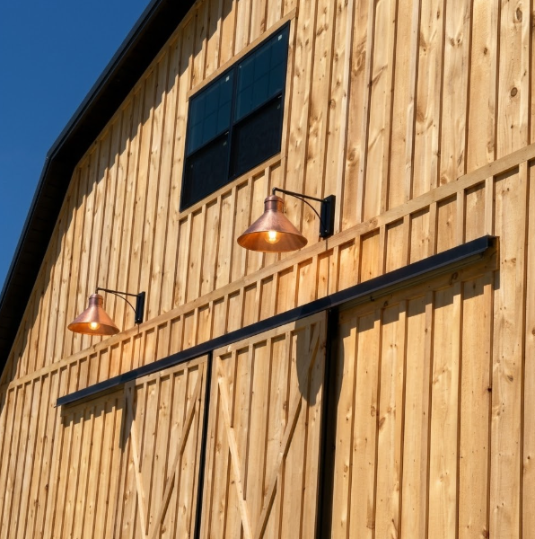 The Barn Shade Copper Lantern Pendant Light Custom Design