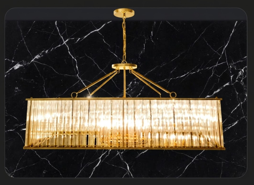 The Arezzo Copper Chandelier Pendant Light Custom Design