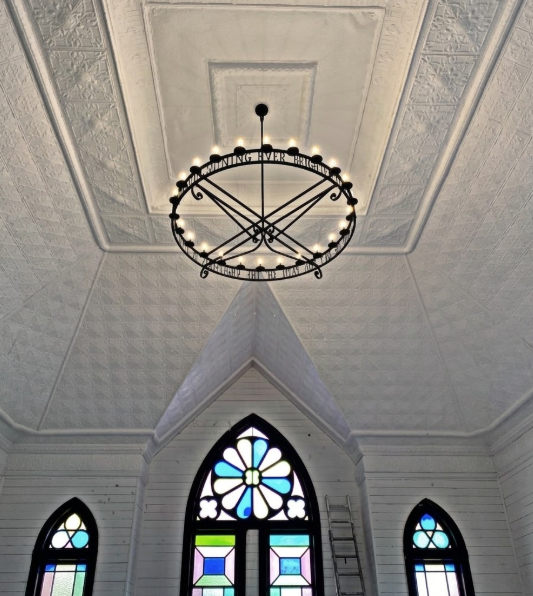 The Giovanni Cathedral Steel Chandelier Pendant Light Custom Design
