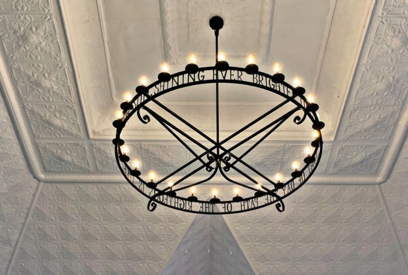 The Giovanni Cathedral Steel Chandelier Pendant Light Custom Design