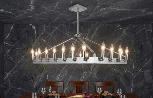 The Santiago Steel Chandelier Pendant Light Custom Design