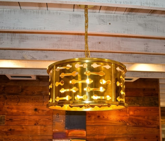 The Milan Drum Copper Chandelier Pendant Lights Custom Design