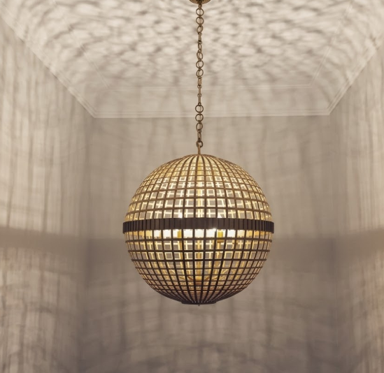 The Dubai Globe Chandelier Pendant Light Custom Design