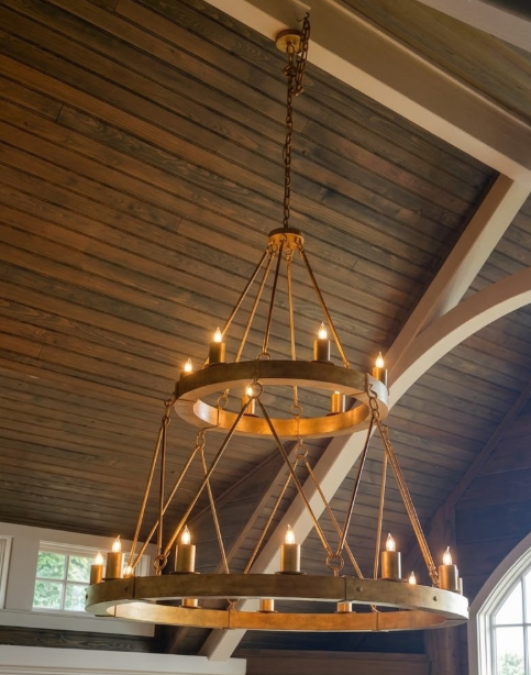 chandelier シェルフ PUYRNF 47.2 in. 16-Light Modern Branch Crystal Chandelier, Silver