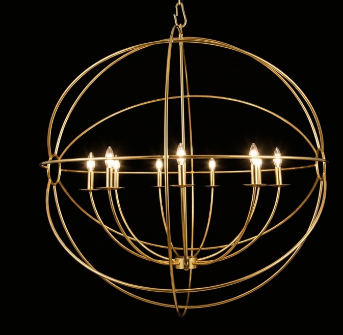 The Key West Steel Chandelier Pendant Lights Custom Design