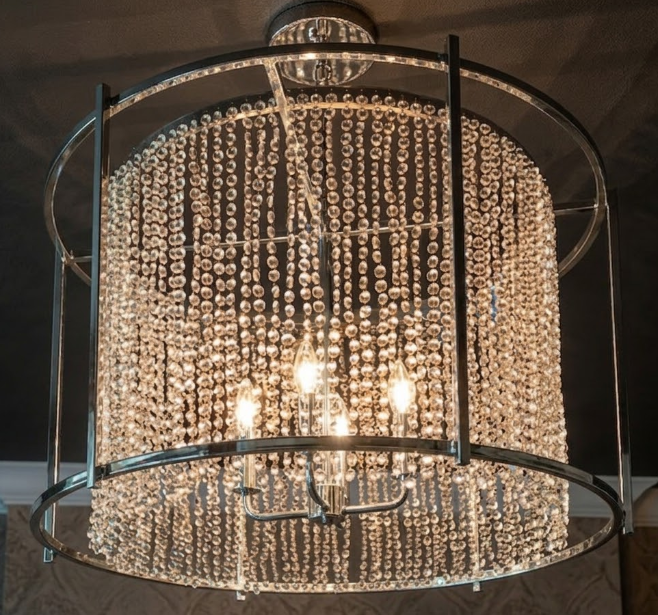The Paris Crystal Chandelier Pendant Light Custom Design