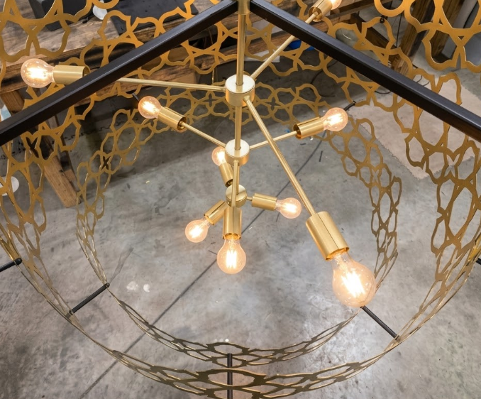The Marseille Copper Chandelier Pendant Lights Custom Design