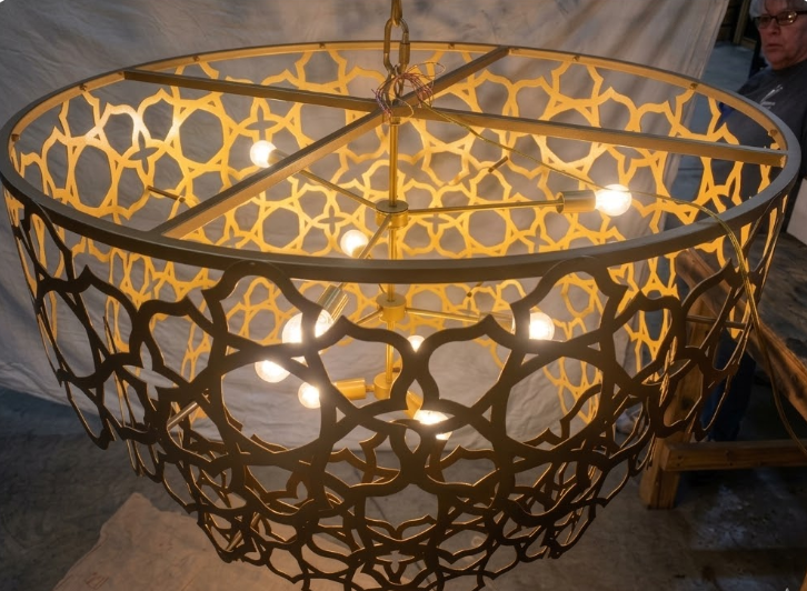 The Marseille Copper Chandelier Pendant Lights Custom Design