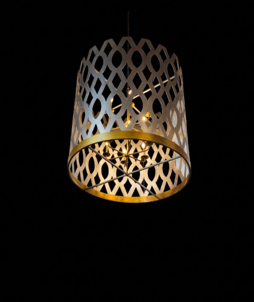 The Chaumont Copper Chandelier Pendant Lights Custom Design