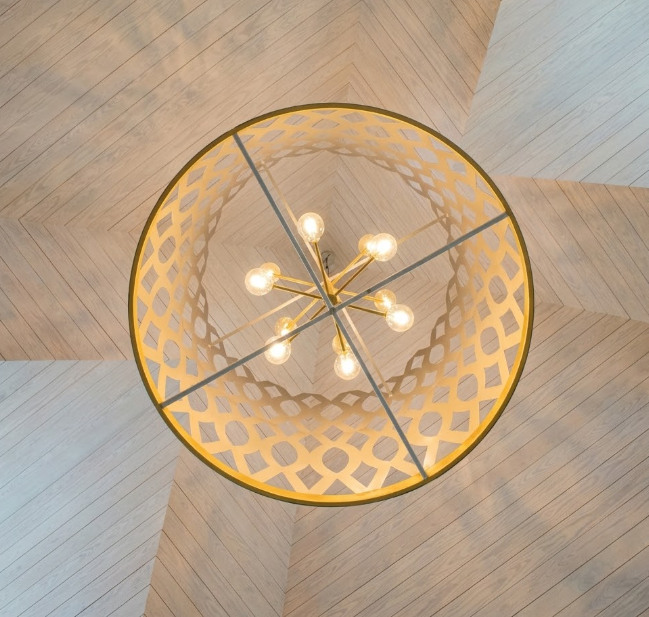 The Chaumont Copper Chandelier Pendant Lights Custom Design