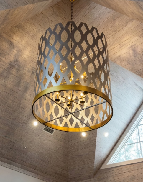 The Chaumont Copper Chandelier Pendant Lights Custom Design