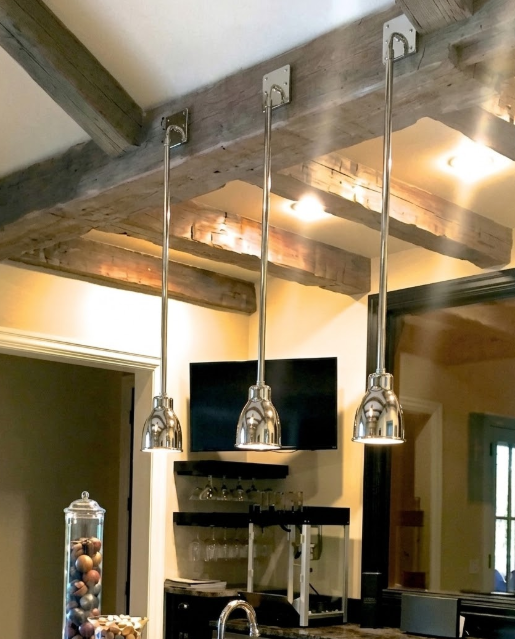 St. James Copper Down Shade Kitchen Island Pendant Lights