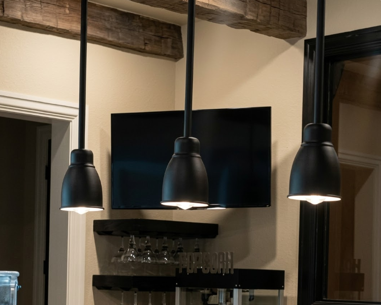 St. James Copper Down Shade Kitchen Island Pendant Lights