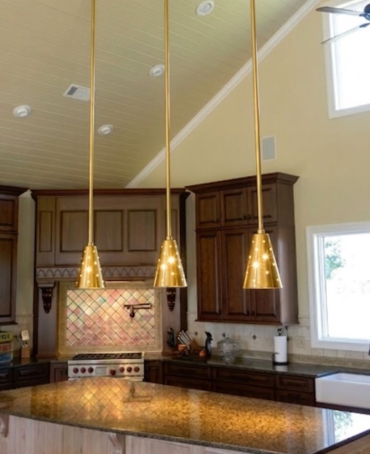 The Oakdale Down Light Chandelier Kitchen Island Pendant Light  Custom Design