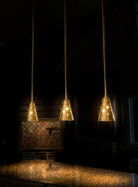 The Oakdale Down Light Chandelier Kitchen Island Pendant Light  Custom Design