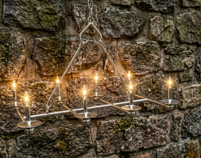 The Canterbury Castle Chandelier Pendant Light Custom Design