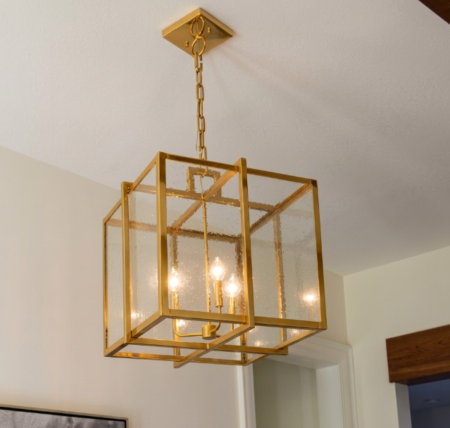 The Boston Cage Copper Chandelier Pendant Light Custom Design