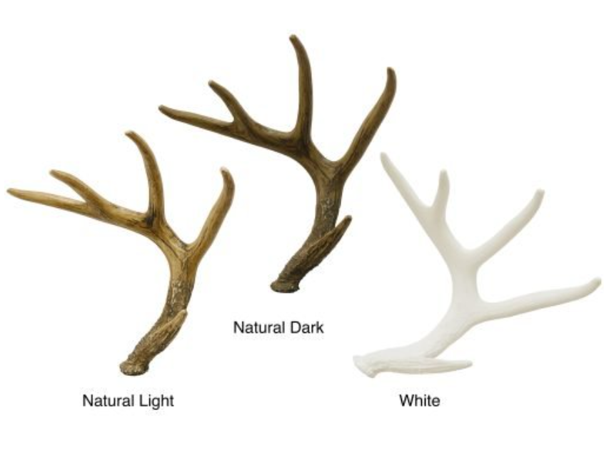 River Drive Faux Deer Antler Chandelier, 42"W x 26"T