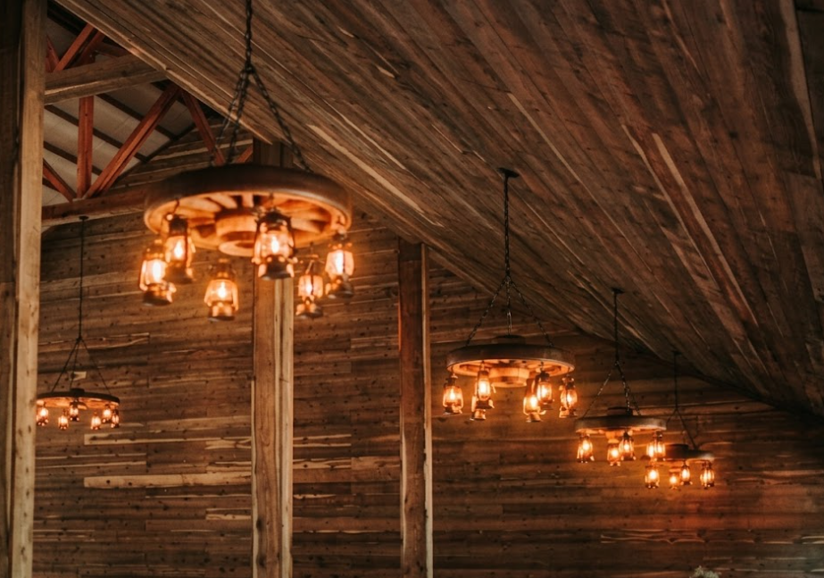 Bonanza Wagon Wheel Rustic Chandelier, 30"W x 12"T