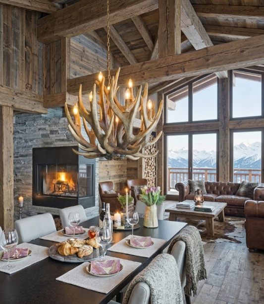 Sonora Deer Antler Chandelier