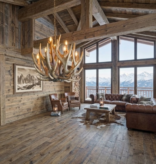 Sonora Deer Antler Chandelier