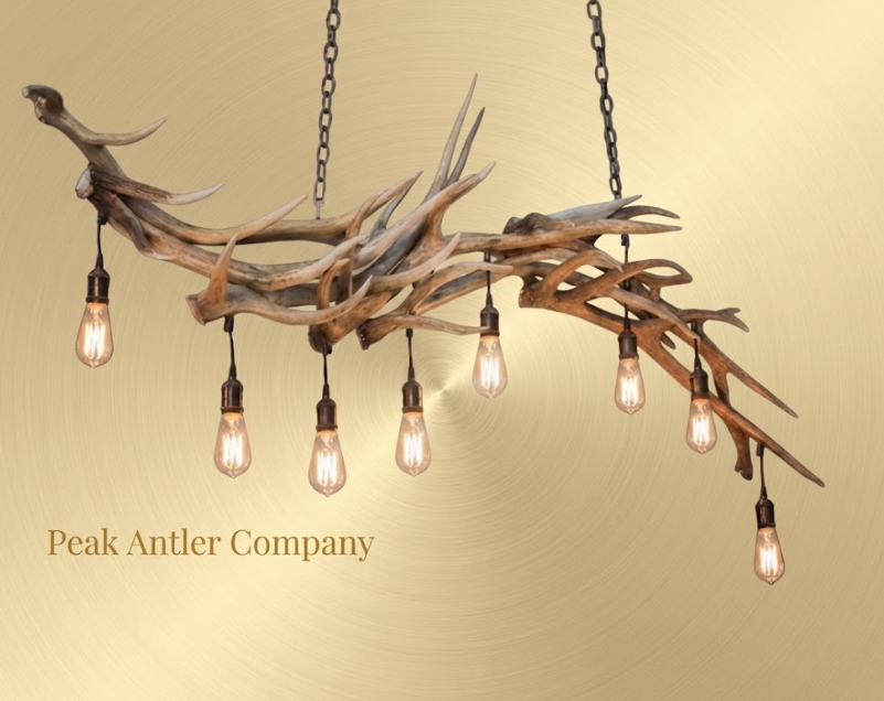 The Mexicali Elk Antler Chandelier