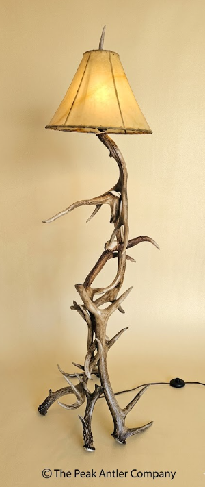 Olympia Elk Antler Floor Lamp