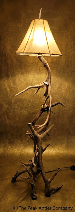 Olympia Elk Antler Floor Lamp