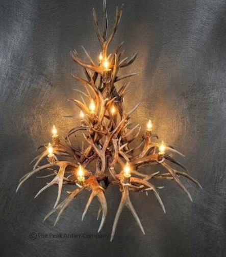 The Paloma Deer Antler Chandelier