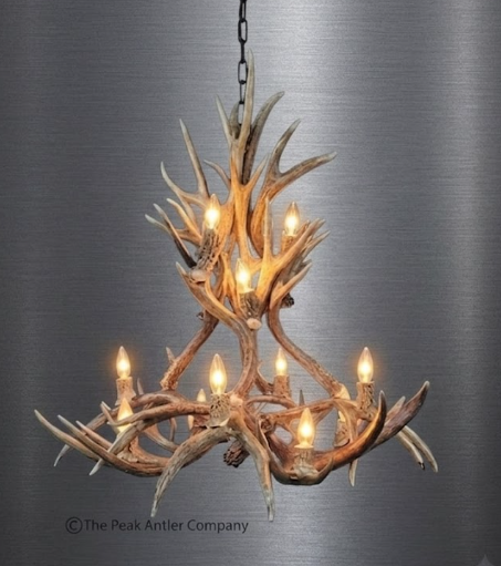 The Paloma Deer Antler Chandelier