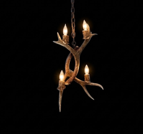 The Arapaho Deer Antler Pendant
