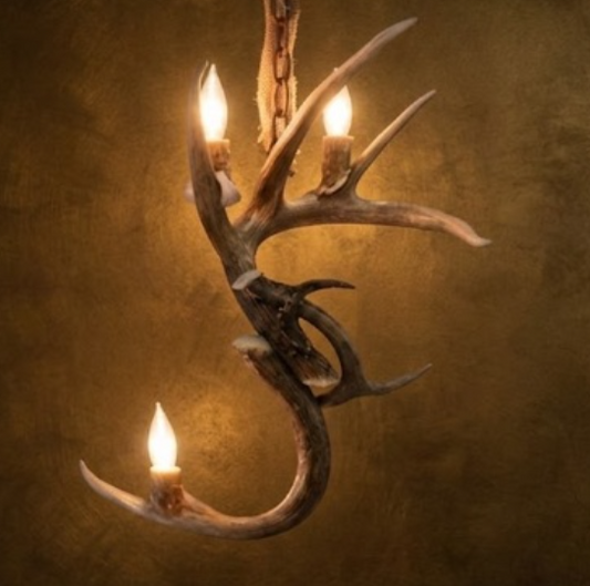 The Shoshoni Deer Antler Pendant