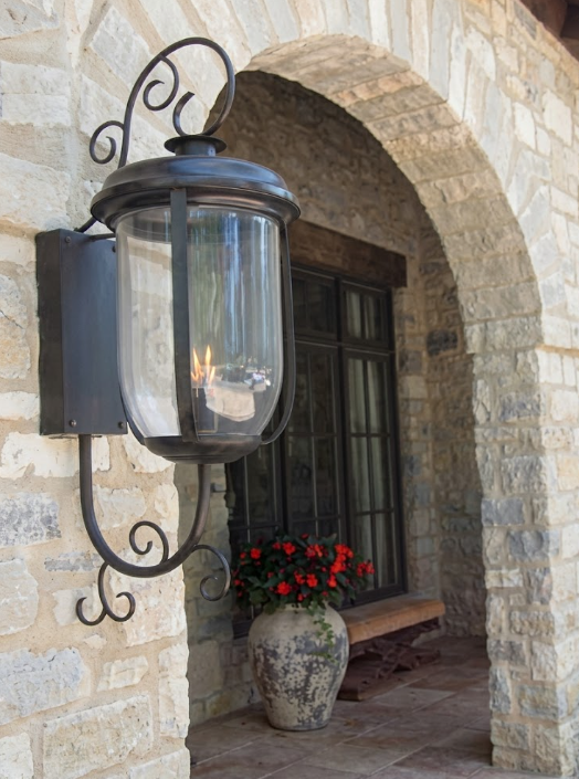 The South Beach Copper Lantern Kitchen Island Pendant Light Custom Design