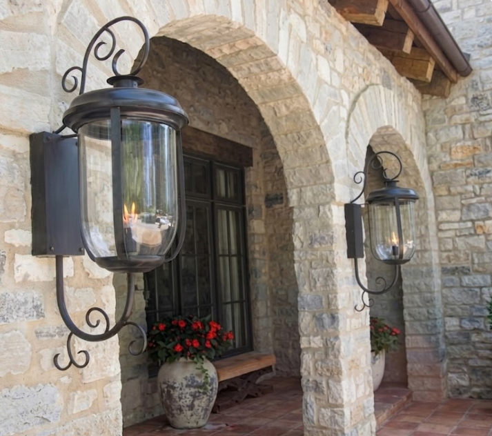 The South Beach Copper Lantern Kitchen Island Pendant Light Custom Design