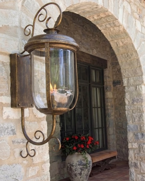The South Beach Copper Lantern Kitchen Island Pendant Light Custom Design