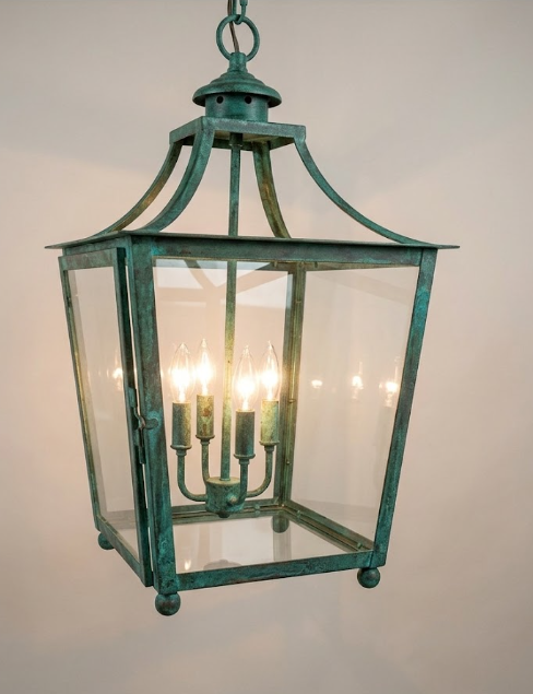 The Orlando Copper Lantern Kitchen Island Pendant Light Custom Design