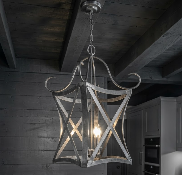St. James Versailles Copper Chandelier Kitchen Island Pendant Light