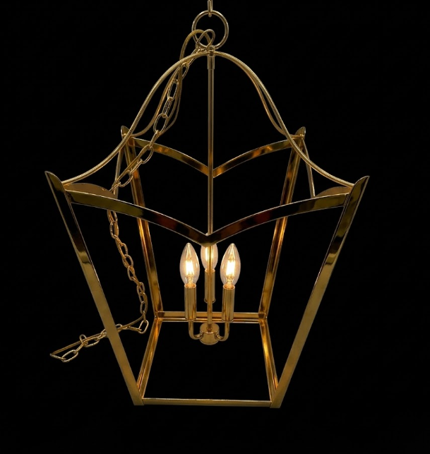 St. James Needham Copper Chandelier Kitchen Island Pendant Lights