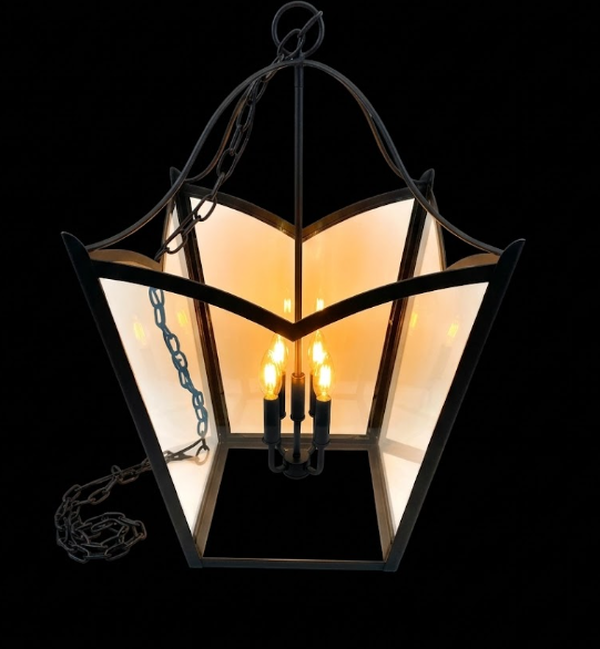 St. James Needham Copper Chandelier Kitchen Island Pendant Lights