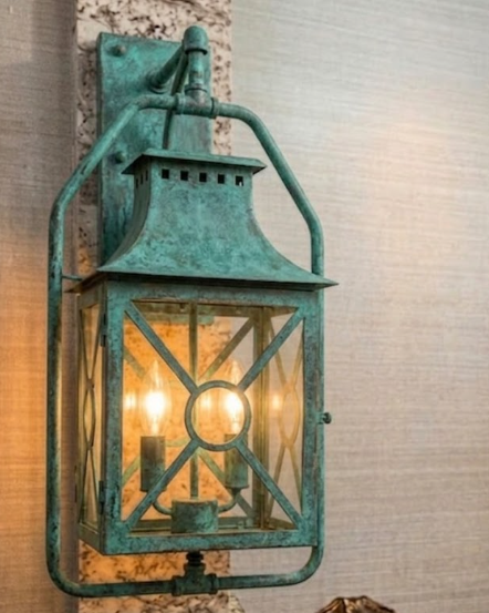 The Belvedere Copper Lantern Pendant Light Custom Design