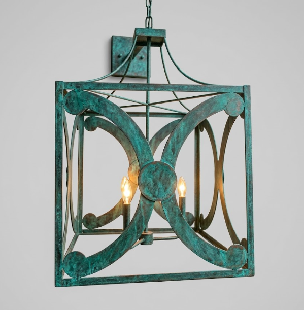 The Delphi Copper Lantern Kitchen Island Pendant Lights Custom Design