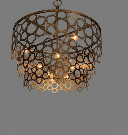The Marseille Copper Chandelier Pendant Lights Custom Design
