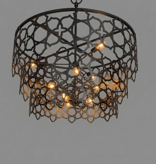 The Marseille Copper Chandelier Pendant Lights Custom Design