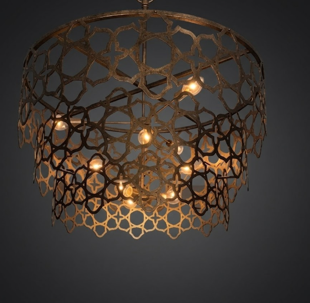 The Marseille Copper Chandelier Pendant Lights Custom Design